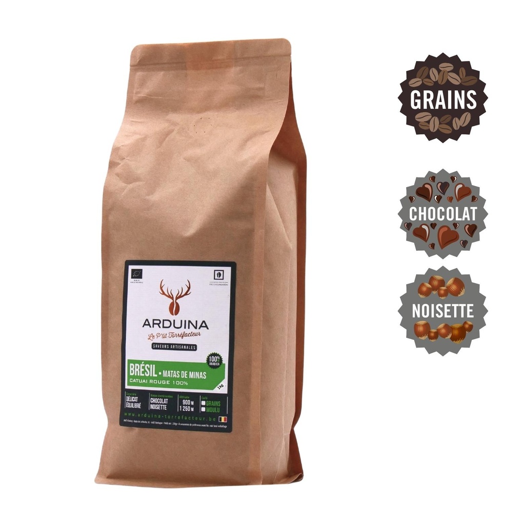 Brasil ARDUINA 1 kg Grains - BE-BIO-01