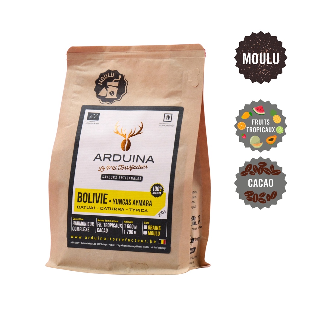 Bolivie ARDUINA 250gr - BE-BIO-01