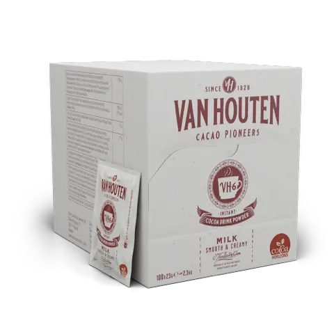 VANHOUTEM VH6 cacao instantané 23gr x100