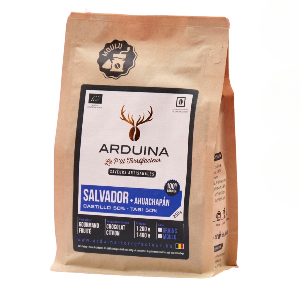 Salvador ARDUINA 250gr Moulu - BE-BIO-01
