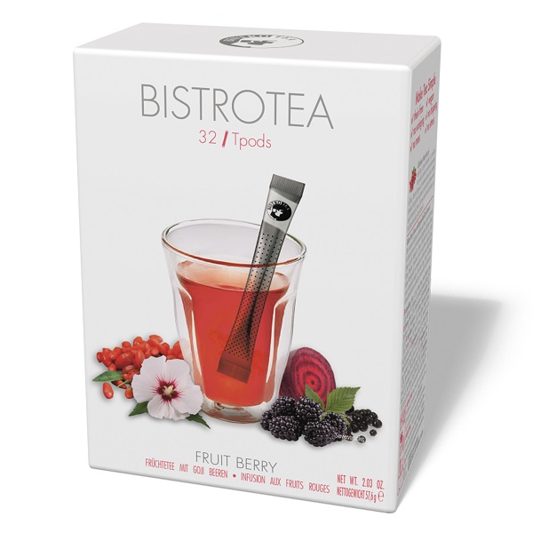 The BistroTea Infusions Fruits rouges x32 T-sticks