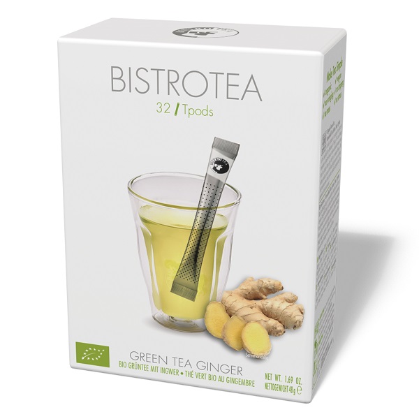 The BistroTea Thé vert Ginger Bio x32 T-sticks