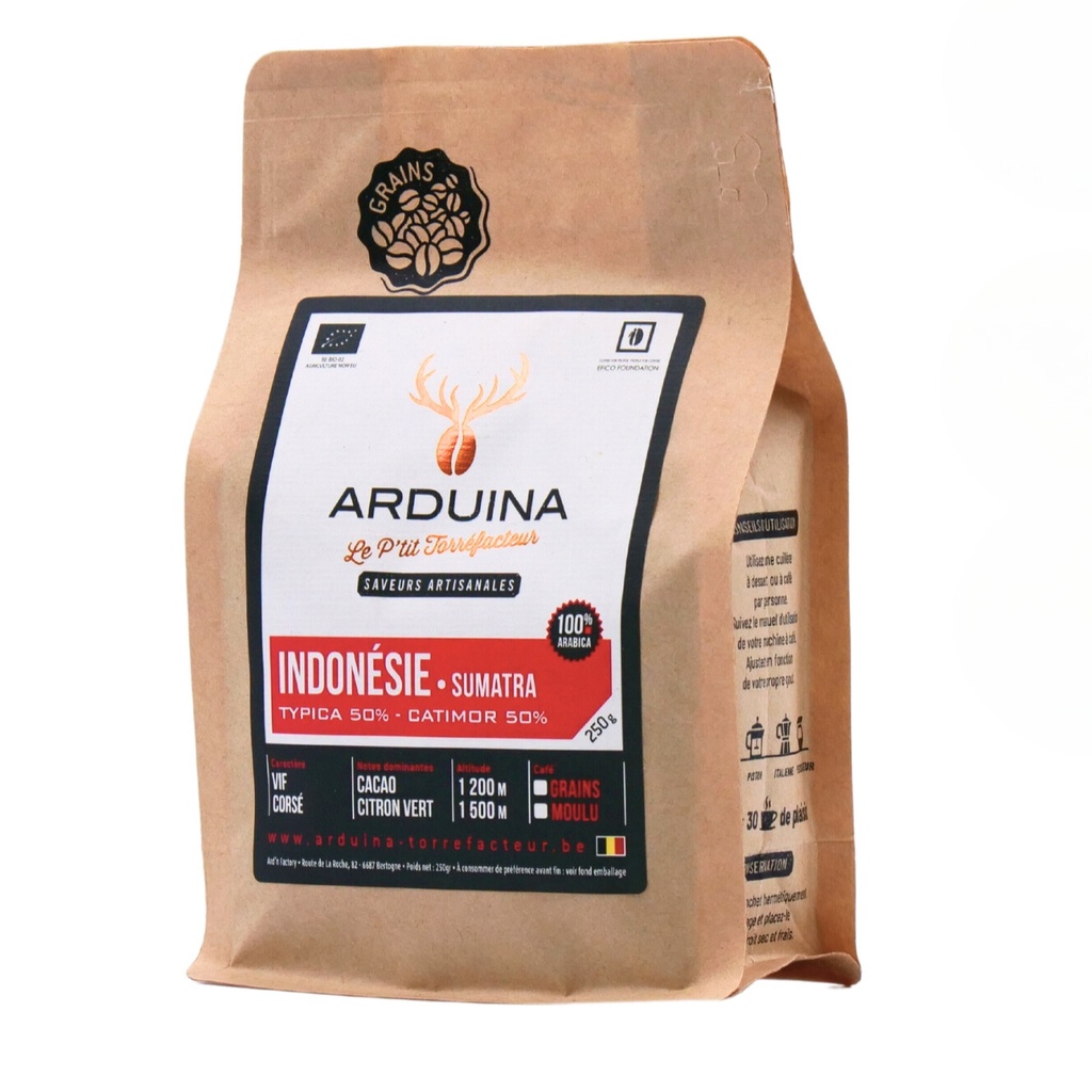 Indonesie ARDUINA 250gr - LU-BIO-06